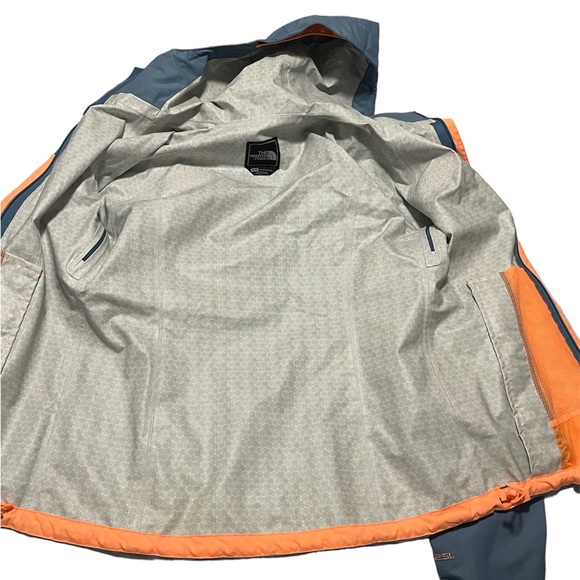 The North Face Venture 2 Hyvent 2.5L Hooded Jacket Womens Extra Small XS Blue - Picture 5 of 7